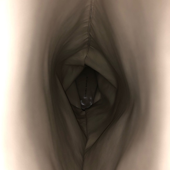 Banana Republic Suede Slouchy Tall Heeled Boot in Nutmeg Tan 7.5 Spain $299 - Picture 12 of 13